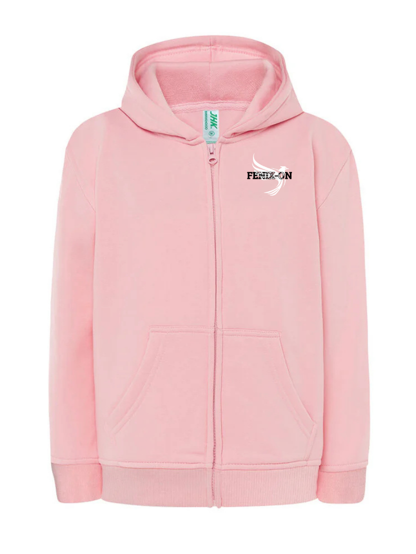 FELPA BAMBINO CAPPUCCIO E ZIP PREMIUM